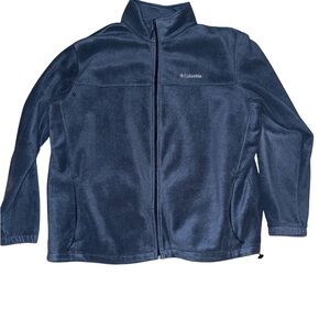 Columbia Deep Blue Full-Zip Fleece Jacket